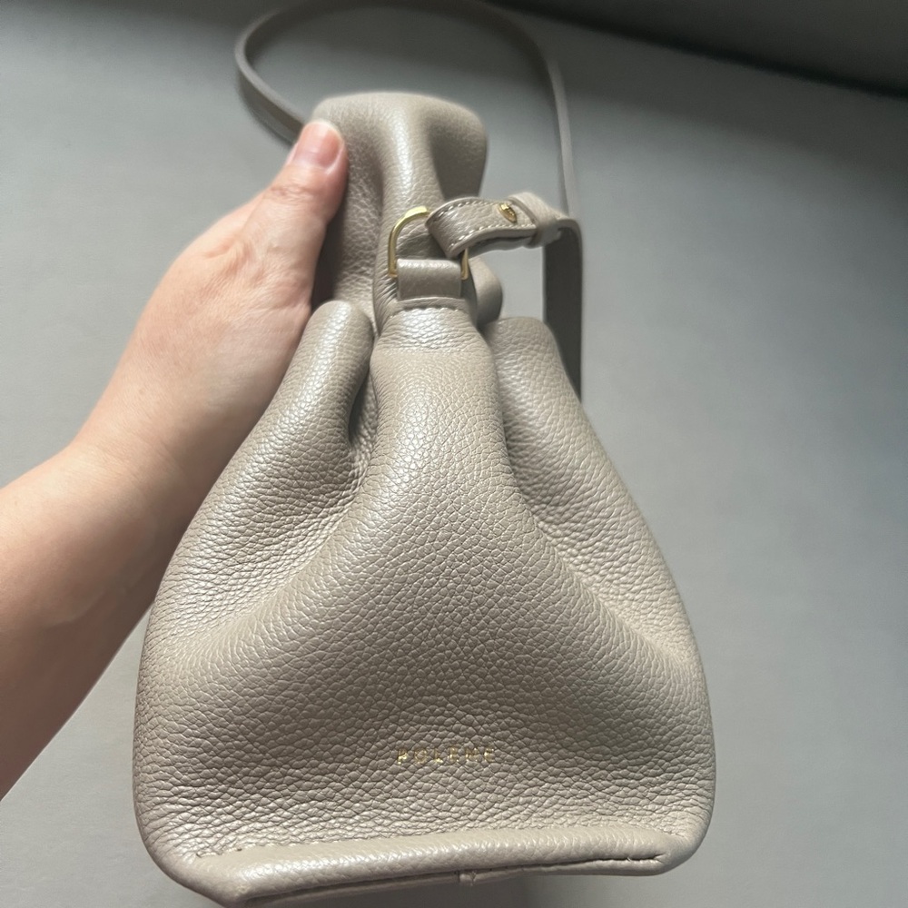 Polene numero neuf mini Bag in Taupe - Picture 8 of 15